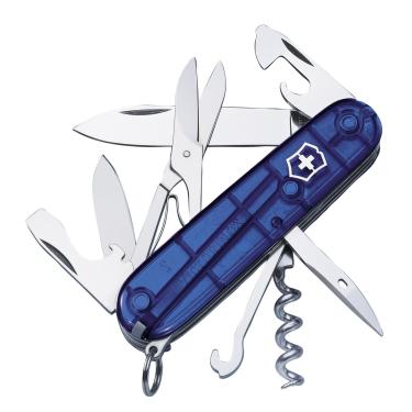 Imagem de Canivete Victorinox Climber, Azul Translúcido, 14 funções