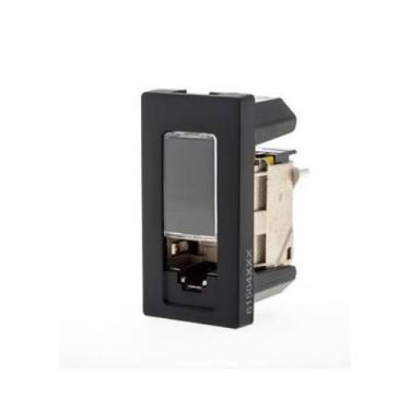 Imagem de Tomada Módulo RJ45 CAT6A Preto - Pial Legrand