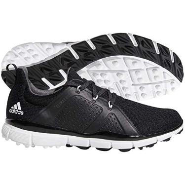 Imagem de adidas Climacool Cage Tênis de golfe feminino, Núcleo preto/Ftwr branco/cinza seis, 6