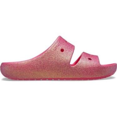 Imagem de Sandália Crocs Classic Iridescent Glitter Sandal 2 Dragon Fruit-Unissex