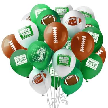Imagem de KatchOn Football Balloon Arch Kit - 80 Pieces | Touch Down Party Decorations | Garland Supplies With Balloons