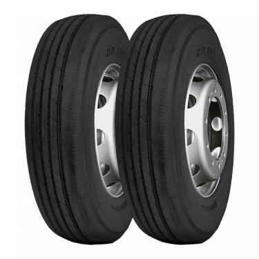 Imagem de Kit 2 Pneus Durable Aro 22 295/80R22 DR766 18 Lonas 152/148M