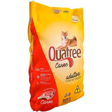 Imagem de Ração Para Cachorro 15KG Alimento Quatree Adulto Todas As Raças Sabor 