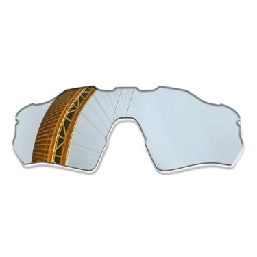 Imagem de LenzProse Lentes de reposição polarizadas de 1,5 mm para óculos de sol Oakley Radar EV XS Path OJ9001, antiarranhões | Ajuste perfeito