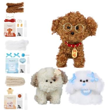 Imagem de Kit de limpeza de cachimbo DIY conjunto de limpadores de cachimbo para entusiastas de artesanato kit de urso fofo suprimentos decorativos macios e engraçados para crianças e adultos (estilo 9+7+2)