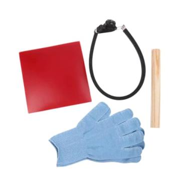 Imagem de Fenteer Kit de corte para raquete de tênis de mesa, acessório de reposição com design em arco, ferramenta para aparar raquetes.