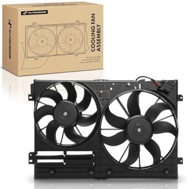 Imagem de A-Premium Conjunto de ventilador de refrigeração do radiador adequado para Audi A3 2003-2013 Volkswagen Touran 2003-2010, dianteiro, 1,2L 1,4L 1,6L 1,8L 2,0L 2,8L 3,2L..., com cobertor, com módulo