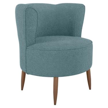 Imagem de Poltrona Decorativa Pes Palito  Boucle Milani Store