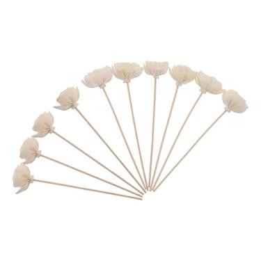 Imagem de TOYANDONA Varetas de Difusor de Flores Artificiais - Pavios para Difusor de Óleos Essenciais Com Aroma Natural, Substituição de Varetas para Em Papel E Madeira Naturais para Casa, Banheiro,