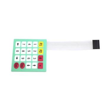 Imagem de Kit De Teclado Matricial De 6 Teclas Com Painel De Controle LED Para A