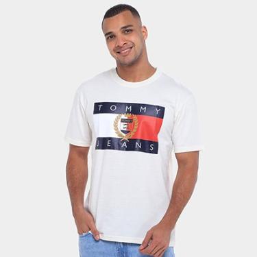 Imagem de Camiseta Tommy Jeans RWB Crest FLG Masculina-Masculino