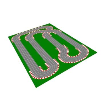 Imagem de Ｂｅｓｇａ Tapete infantil para brincar, tapete de carrinho moderno com base antiderrapante, confortável, em flanela, para jogos e pistas, ideal para decoração, Style B, 100cmx150cm