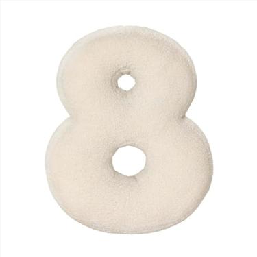 Imagem de English Letter Plush Pillow, Soft Cozy A to Z Alphabets Shaped Throw Cushions, Initial Design Decorative Throw Pillows for Bed Couch, Gift To Family, Friends & Colleagues (8)