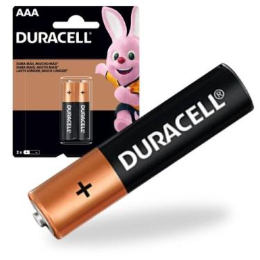 Imagem de Pilhas alcalina AAA 2 unidades Duracell