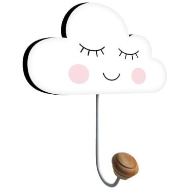 Imagem de Suporte para Pano de Prato e Cabideiro com Gancho de Metal - Nuvenzinha