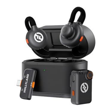 Imagem de LARK M2S Mini Combo Microfone Sem Fio Receptor Câmera e USB-C para Celular, Vlog, Vídeos e Criação de Conteúdo.