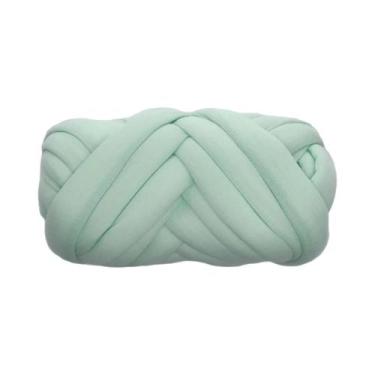 Imagem de Fio Grosso Super Bulky De 250g Para Tricô Manual, Crochê, Algodão Maci