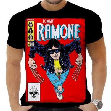 Imagem de Camiseta Camisa Personalizada Rock Metal Ramones 11 - Zahir Store, BAB