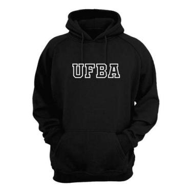Imagem de Blusa Moletom Capuz Faculdade Ufba Universidade Fed Bahia - Loja Click