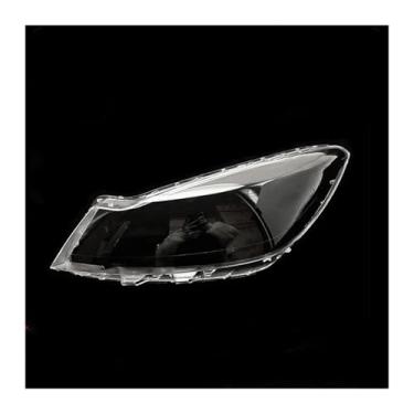 Imagem de FLJOYOEU Tampa do farol dianteiro do carro farol abajur capa de lâmpada de cabeça tampas de luz de lente de vidro, compatível com Kia Forte 2018 2019-2021 (1 peça restante)