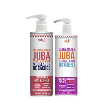 Imagem de Kit Widi Care Juba- Creme de Pentear Encaracolando 500ml + Geleia Seladora 300g