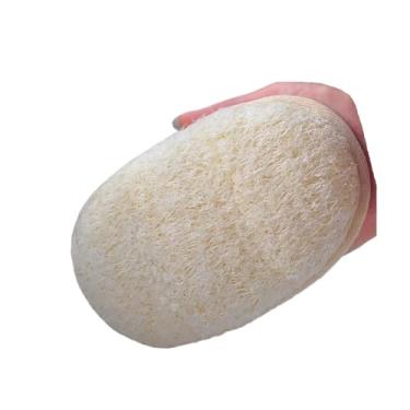 Imagem de Esponja de banho oval natural bucha corporal esponja esfoliante de banho bucha luffa almofada de lavagem suprimentos de banheiro