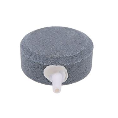 Imagem de Amgei Aerador de pedra de bolha de ar de 4 cm para tanque de peixes de aquário placa de oxigênio hidropônico