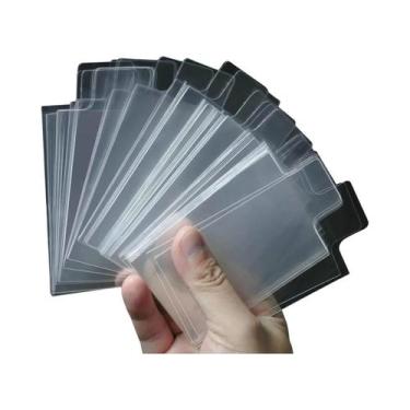 Imagem de Protetores De Cartas Transparentes 65x90mm (100-1000un.) Para Cartas C