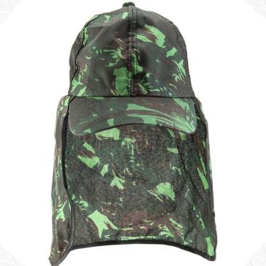 Imagem de Kit 10 Bonés Com Protetor Solar Nuca Pescoço Pesca Chapéu Pescador