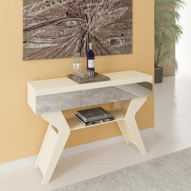 Imagem de Aparador Houston Com Espelho Off White Artely Off White