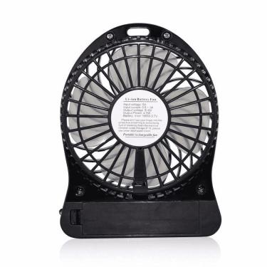 Imagem de Mini Ventilador Portátil Bateria Recarregável 3 Velocidades Cores P C/Bateria
