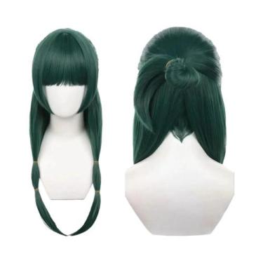 Imagem de Maomao Cosplay Peruca Anime The Apothecary Diaries Vestido Rosa Festa 