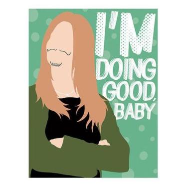 Imagem de Kit 10 Placas I'M Doing Good Baby 27X35 - Sinalizo
