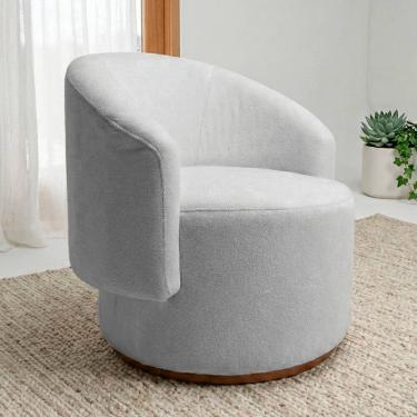 Imagem de Poltrona Decorativa Orgânica Espanha Sala e Recepção Bouclê