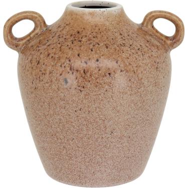 Imagem de Vaso Cerâmica 17x17x17cm Bege