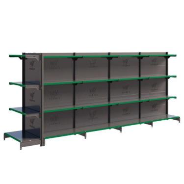 Imagem de Gôndola Fit 40 Centro 1 Ponta 1 Inicial E 3 Continuações 1,37 m Amapá,