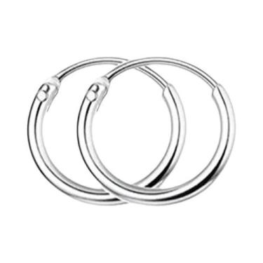 Imagem de Brincos De Tarraxa Plana Banhados a Ouro 14K Para Mulheres, Hipoalergê