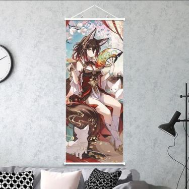Imagem de Pintura artística de parede Honkai Star Rail Anime 30x75cm Tecido - ta