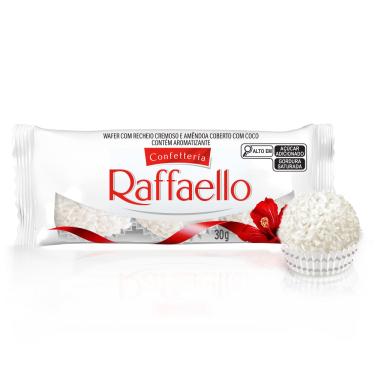 Imagem de Raffaello 3 Unidades 30g