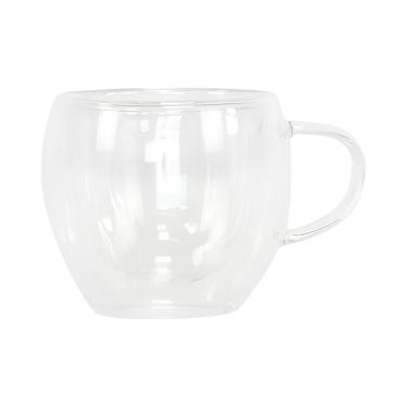 Imagem de Xícara De Vidro Em Borossilicato 90ml Parede Dupla Resistente