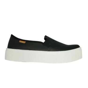 Imagem de Tênis Feminino Plataforma Moleca Casual Calce Fácil 5658.530, Preto, 3