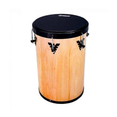 Imagem de Rebolo PHX Madeira Envernizada Com Aro Preto 50x12