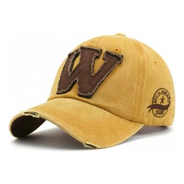 Imagem de Boné Baseball Vintage W – Aba Curva em Algodão Lavado – Luke Sports