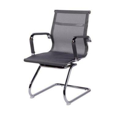 Imagem de Cadeira Base Fixa Tela Eames Cinza