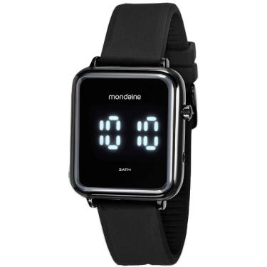 Imagem de Relógio MONDAINE masculino digital preto 32151GPMVPI2