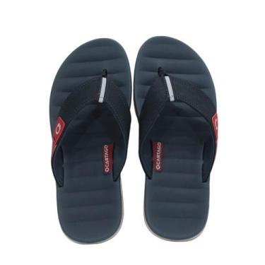Imagem de Chinelo Cartago de dedo Málaga, Az, Branco, Azul, Vermelho, 42