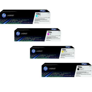 Imagem de Cartucho de Toner 4 Cores CE310A 126A para CP1020 CP1025 M175A M175NW 