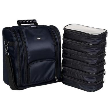 Imagem de Mochila Bolsa com Alça de Ombro Maquiagem Manicure Médicos Térmica Pro