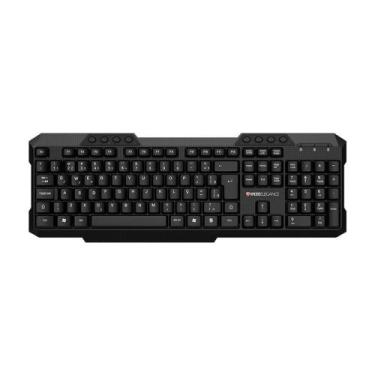 Imagem de Teclado com Fio Kross Multimídia, USB, ABNT2, Preto - KE-K106V3 - Kros