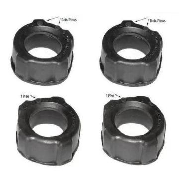 Imagem de Borracha da Suspensao Fusca Brasilia Variant 113511245 C/4un - METALSY